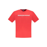 North Sails Red Cotton Men TShirt -   -  North Sails.